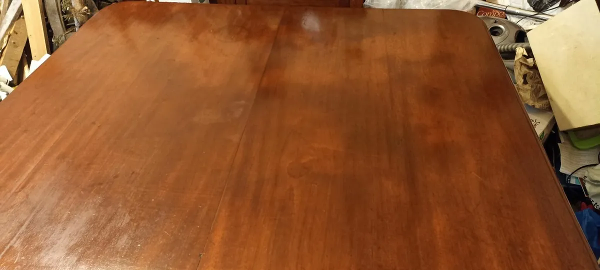 Victorian Mahogany Table & Chairs - Image 4