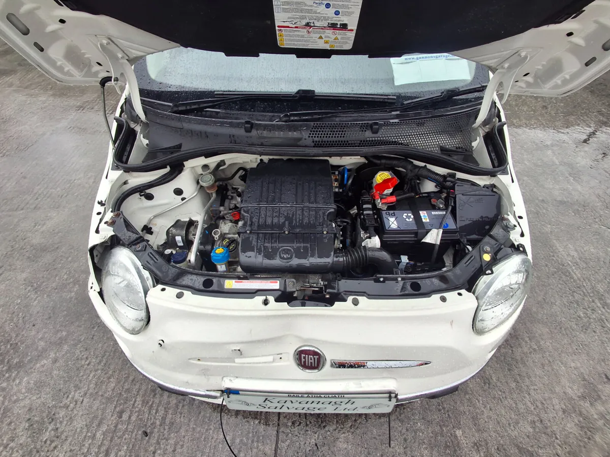2015 Fiat 500  Lounge  1.3 Petrol pan roof - Image 4