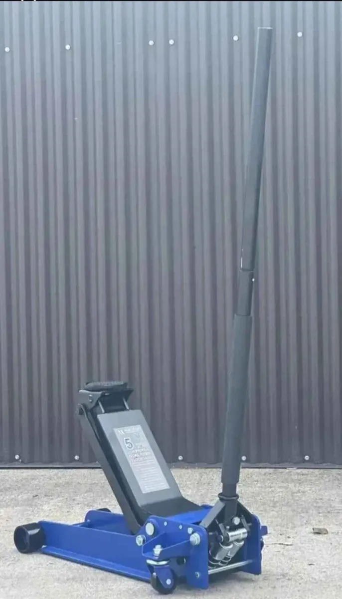 New 4toone duble pump low profile trolly jack - Image 3