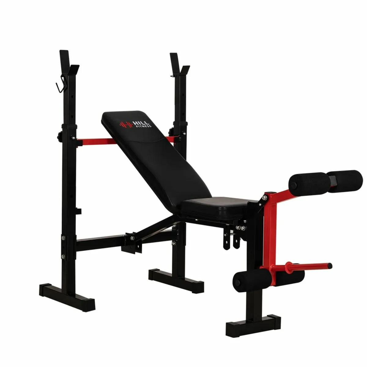 Home Series Adjustable Weights Bench with Leg Curl - Image 1