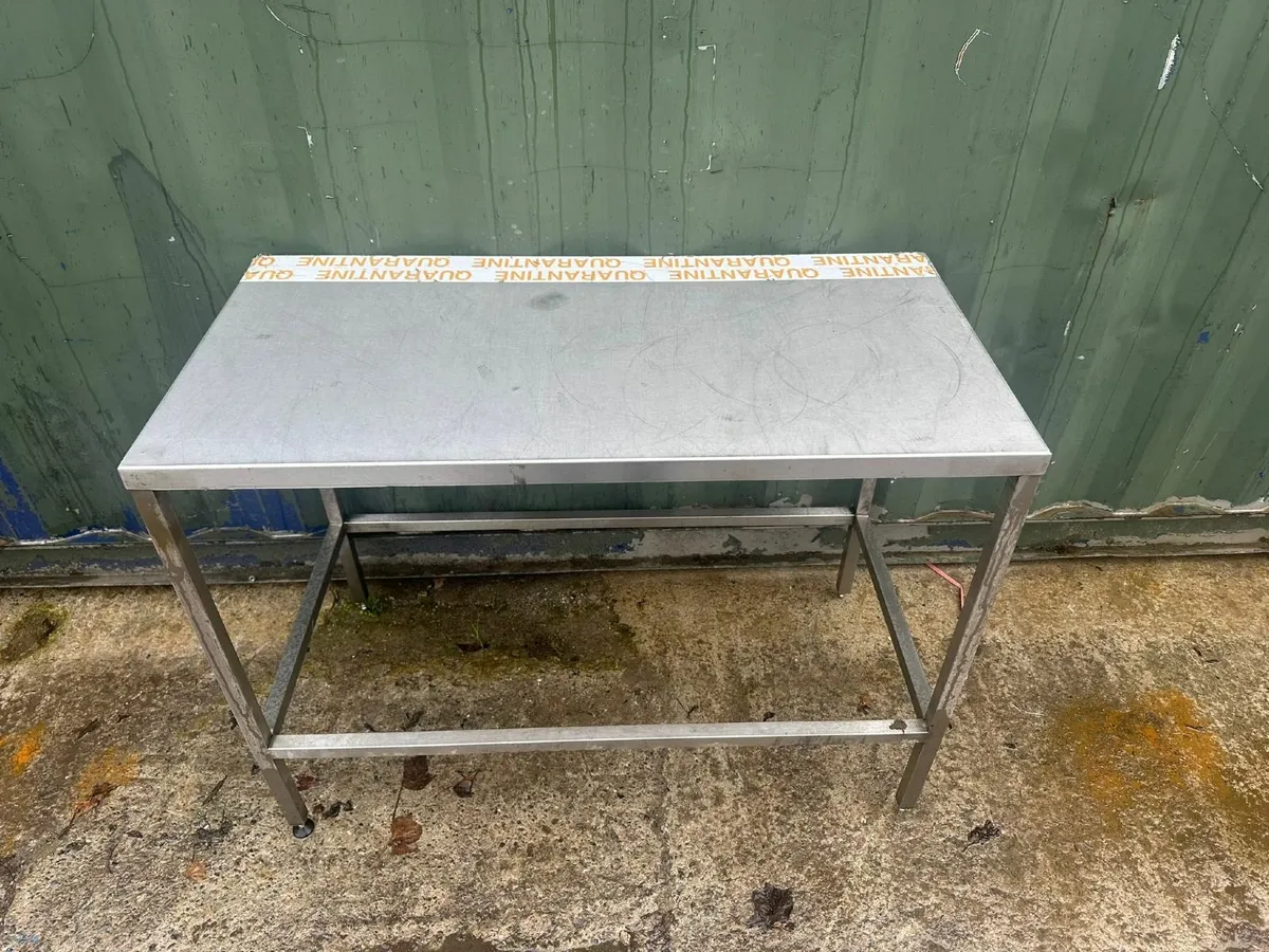 Stainless steel work bench - Image 2