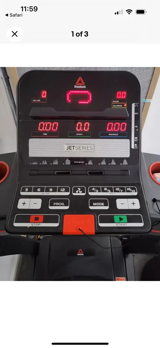 Reebok Jet series 100 Treadmill - Image 2