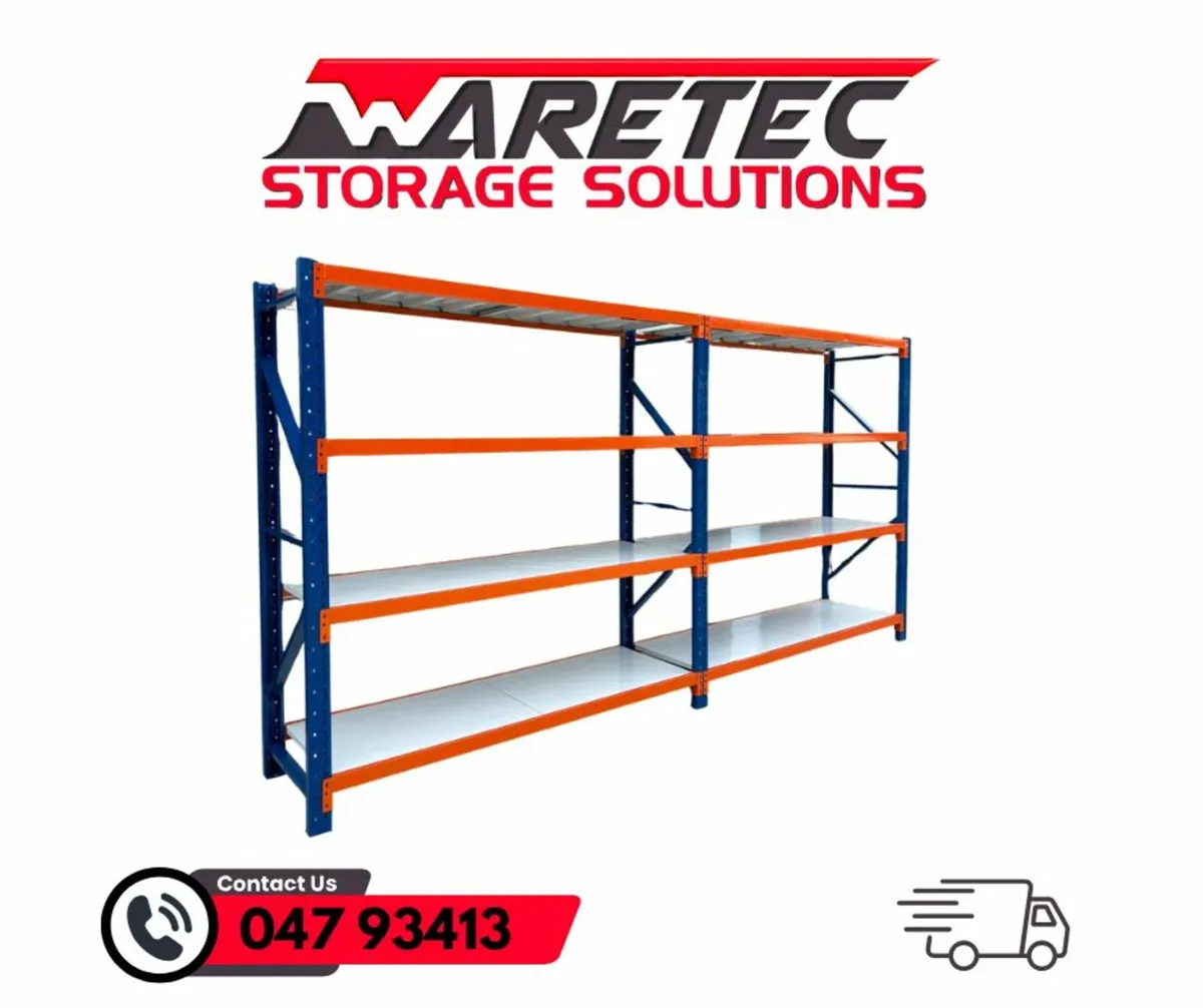 Longspan Heavy Duty Shelving 300kg per level - Image 3