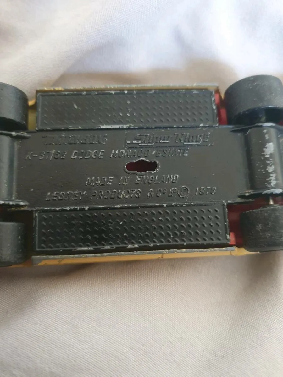 1960s MATCHBOX  SUPER KINGS DODGE .DIE.CAST. - Image 2