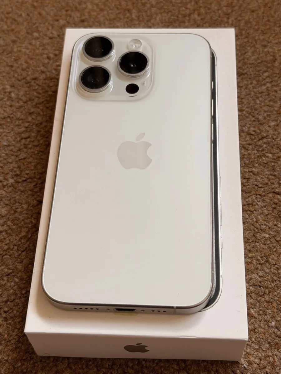 iPhone 15 Pro White 128GB - Image 3