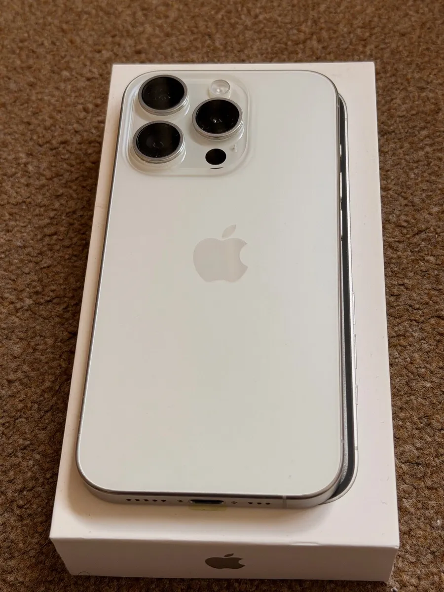 iPhone 15 Pro White 128GB - Image 4
