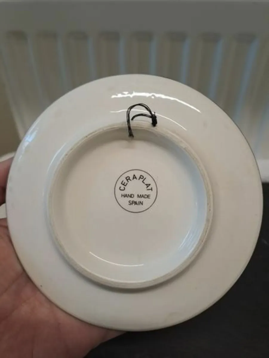 Ceraplat handmade miniature wall plate - Image 3