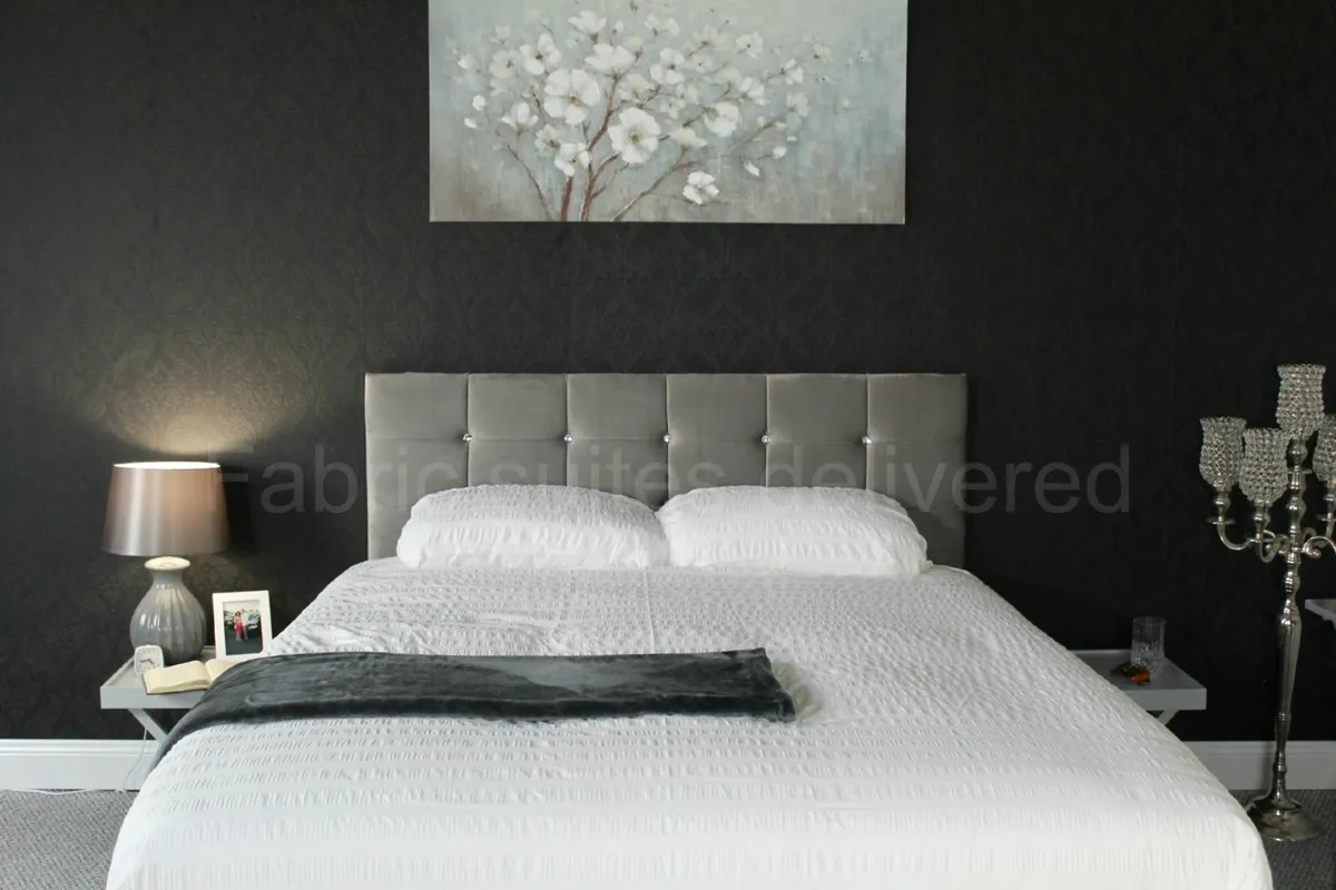 Divan beds - grey chenielle -NEW - Image 1