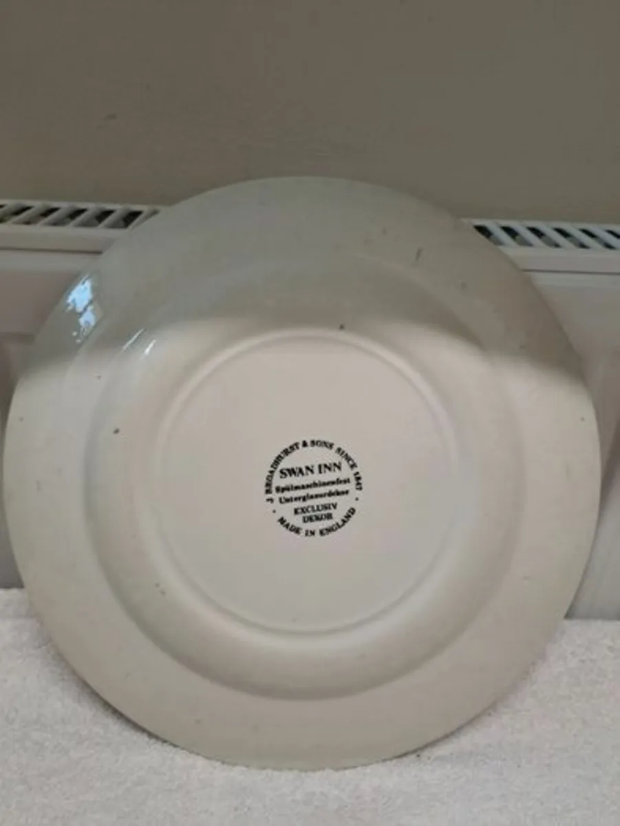 Swan Inn J Broadhurst plate - Image 2