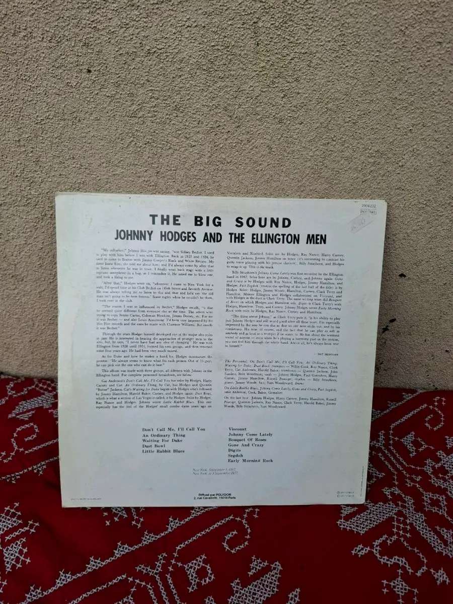 Vinyl lp the big sound jazz - Image 2