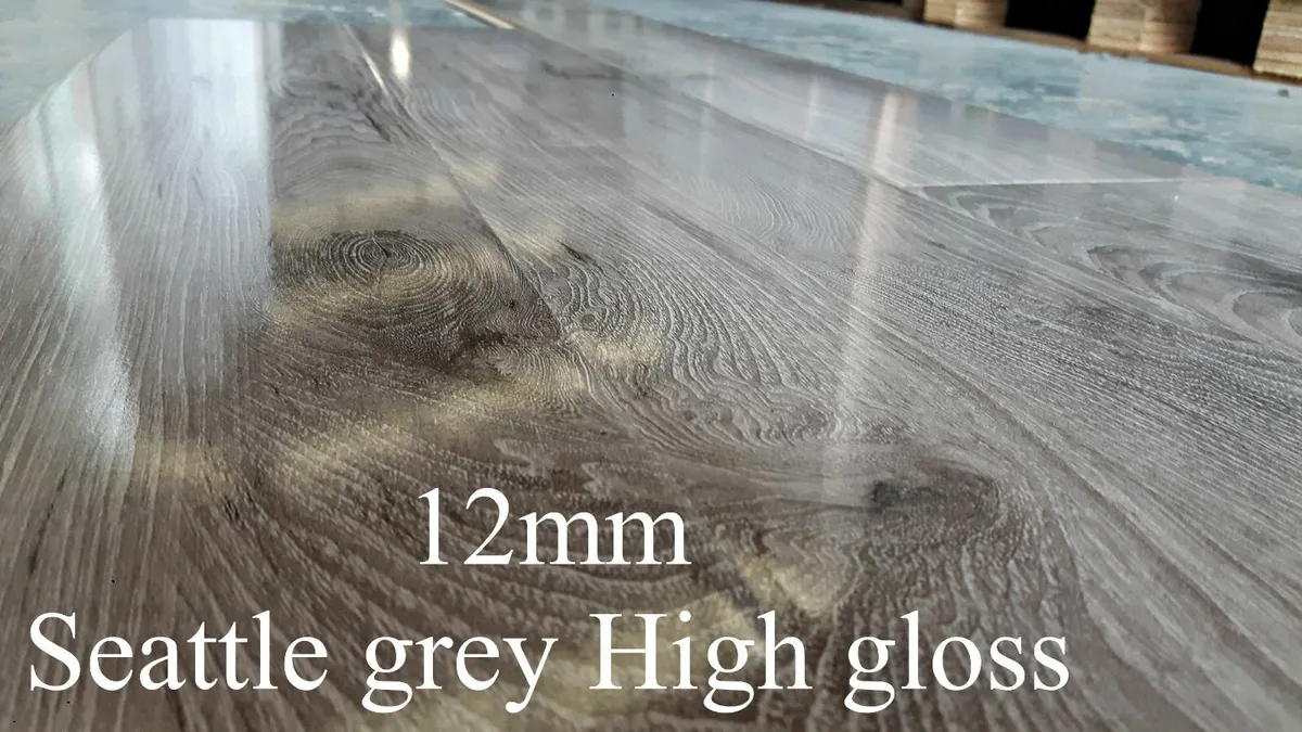 12mm high gloss click flooring - Image 3
