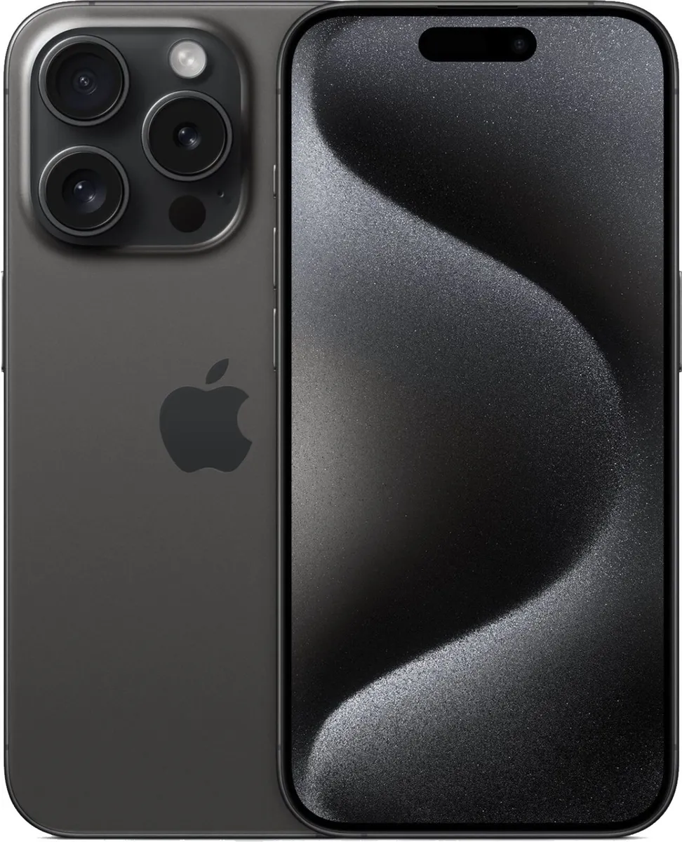 Apple iPhone 15 Pro - 128GB - Black - €590 - Image 1