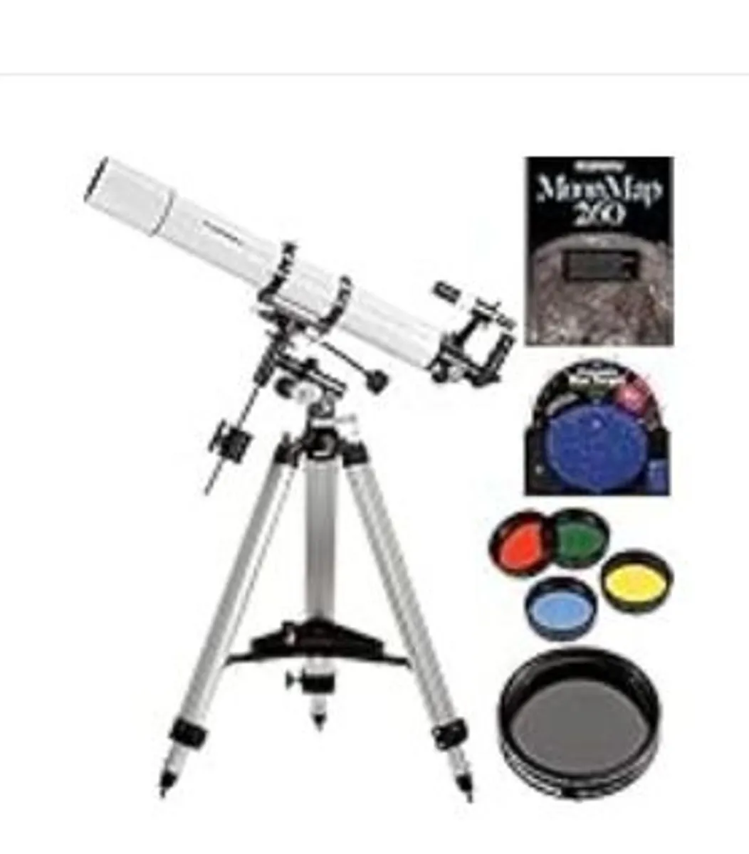 Orion AstroView 90mm EQ Refractor Telescope Kit - Image 2