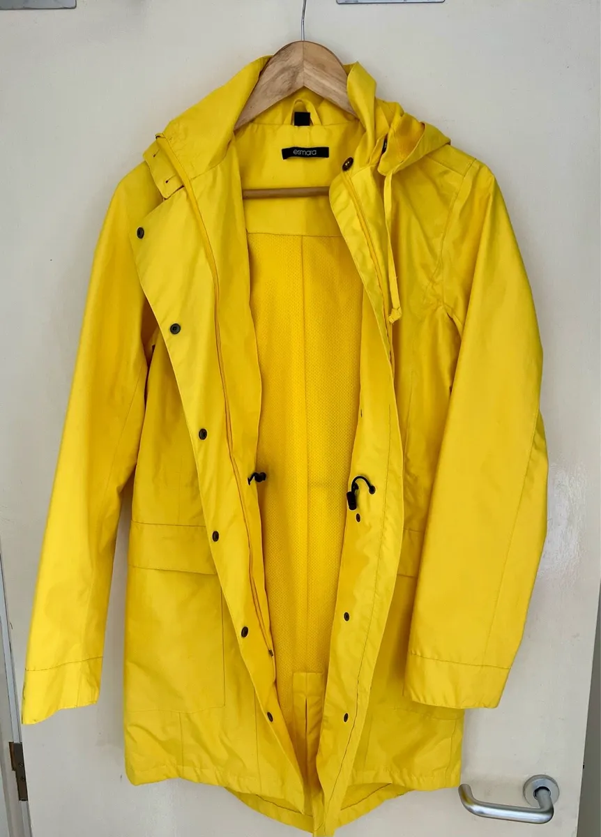 hooded raincoat - Image 1