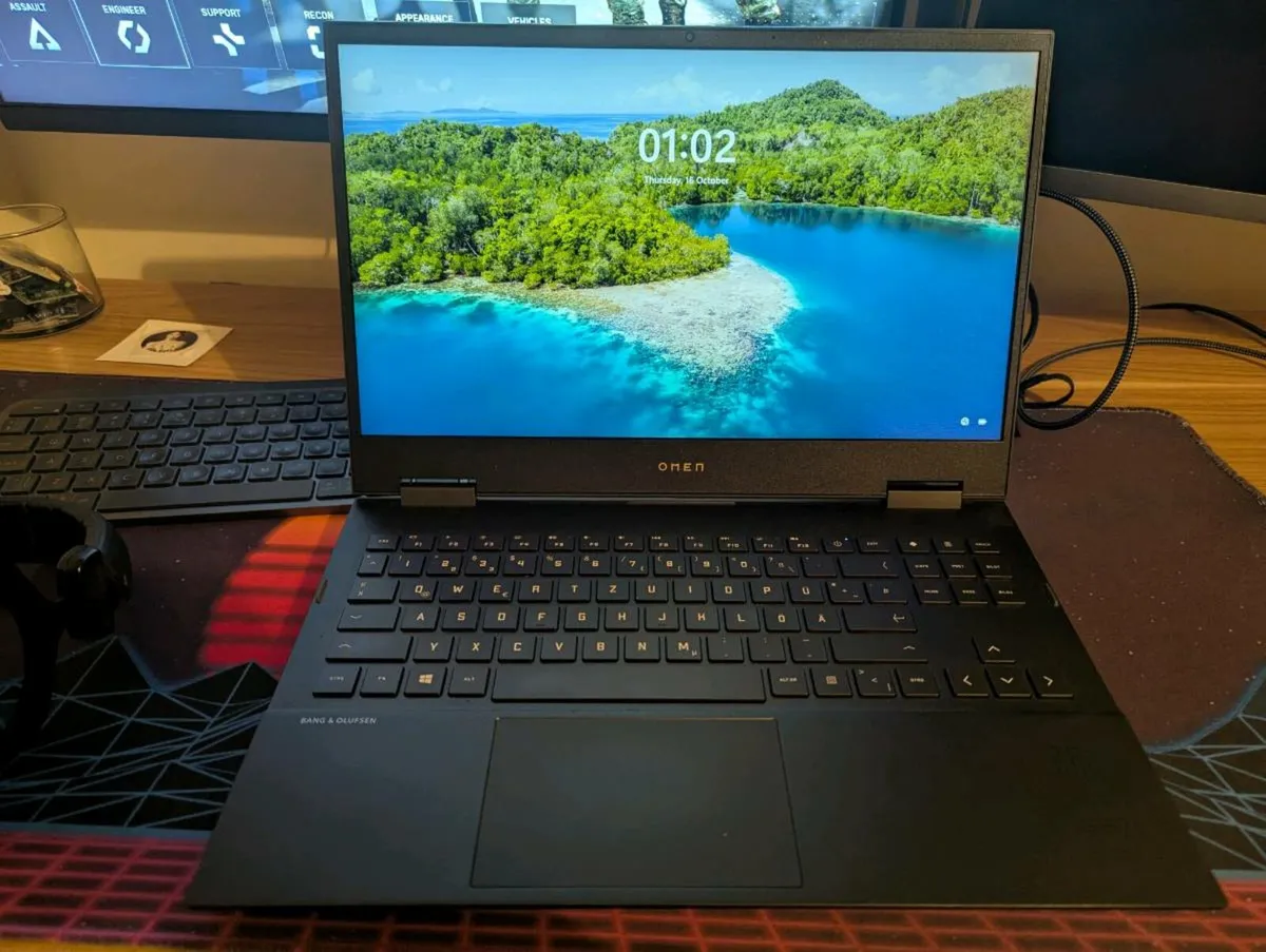 HP Omen 15 (Ryzen 5 5600H + RTX 3060) – 144 Hz, Ge - Image 1