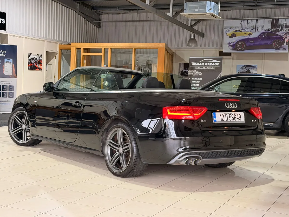 Audi A5 2.0 Diesel S-Line Cabrio - Image 3