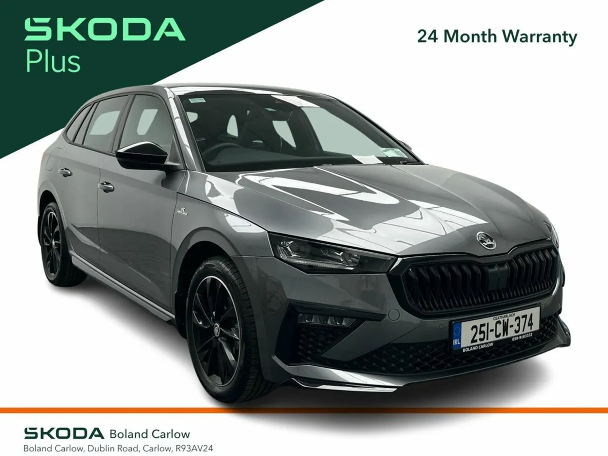 Skoda Scala 1.0TSI MONTE CARLO *FREE HAMPER* €65 P - Image 1