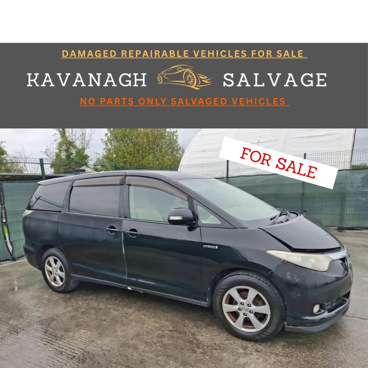 *2008 Toyota Estima 8 seater Hybrid Auto - Image 2