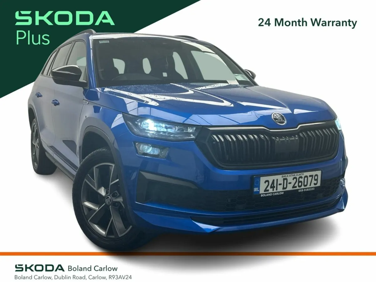 Skoda Kodiaq 2.0TDI SPORTLINE *FREE HAMPER* €95 P/ - Image 1