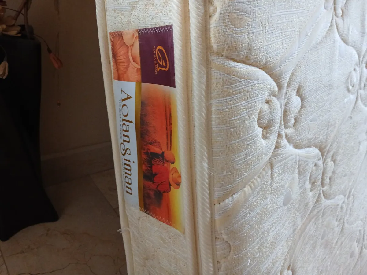 King size Bed & mattress - Image 2