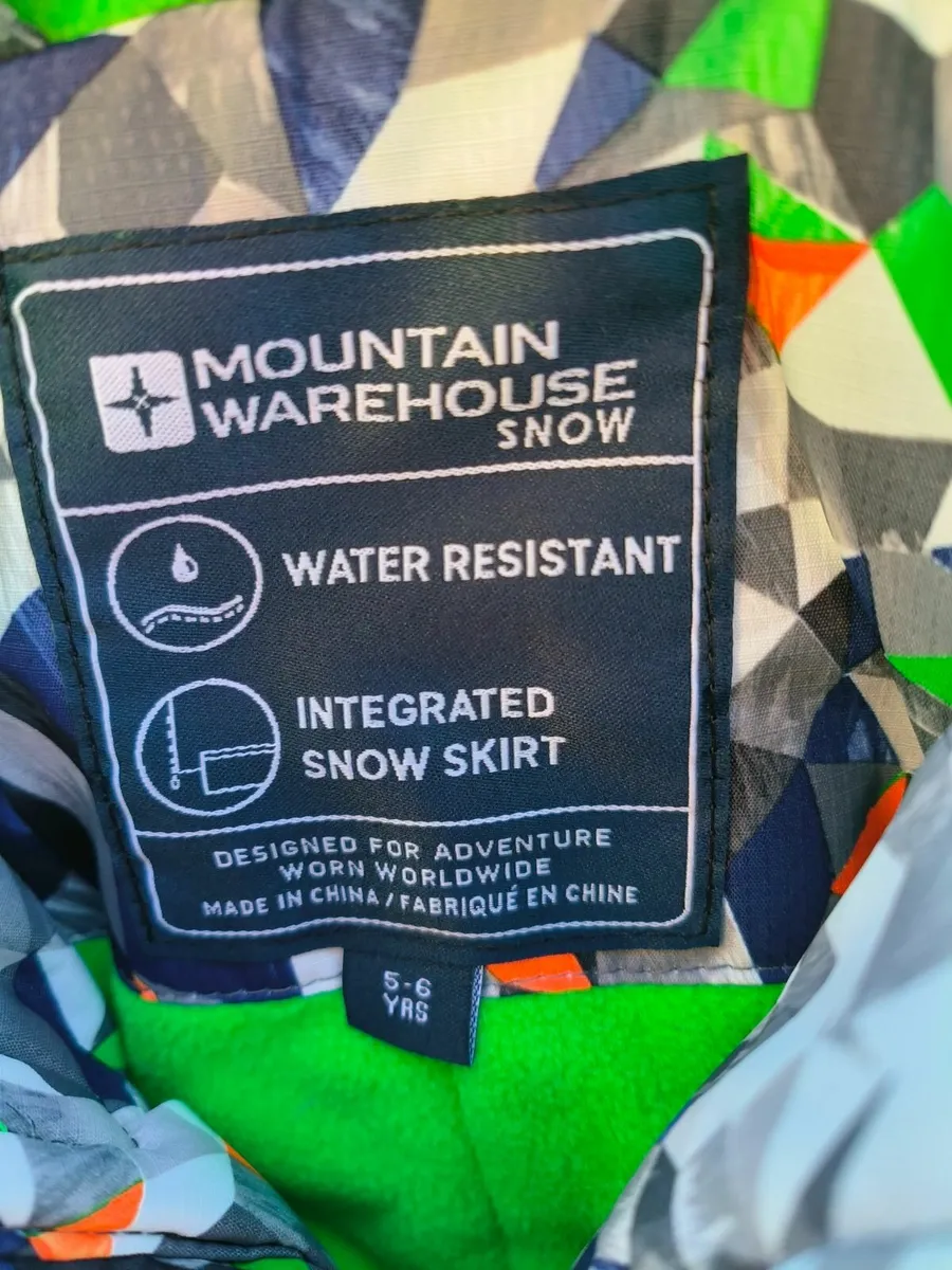 Kids Jacket Mountain Warehouse 5-6Yrs - Image 3