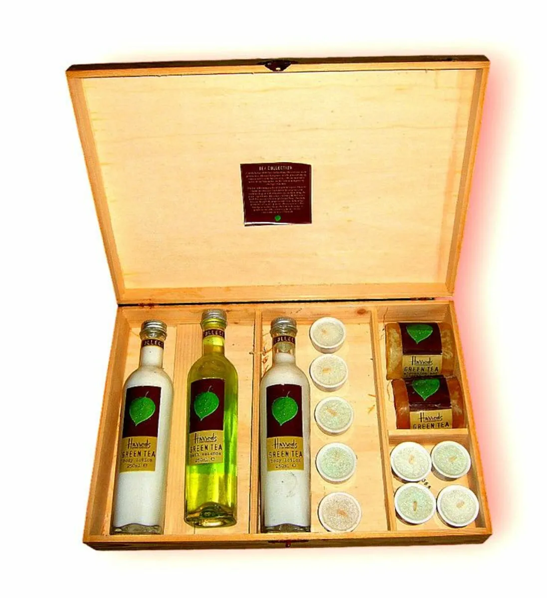 Harrods New & Unused Green Tea Giftset - Image 1