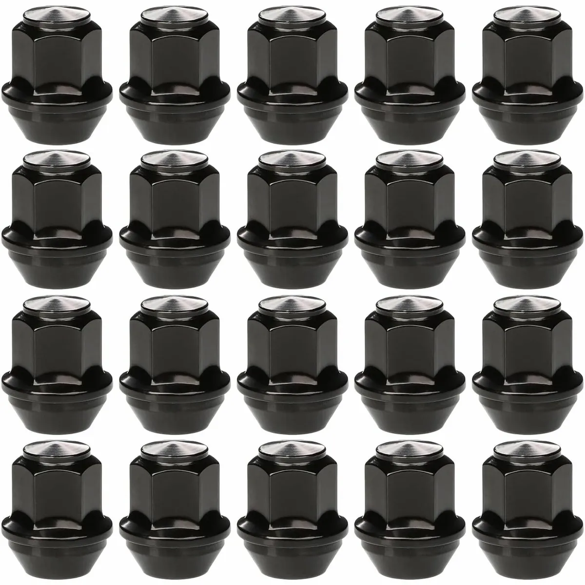 FORD 20pcs M12x1.5 One-Piece Tapered Seat Alloy Wh - Image 2
