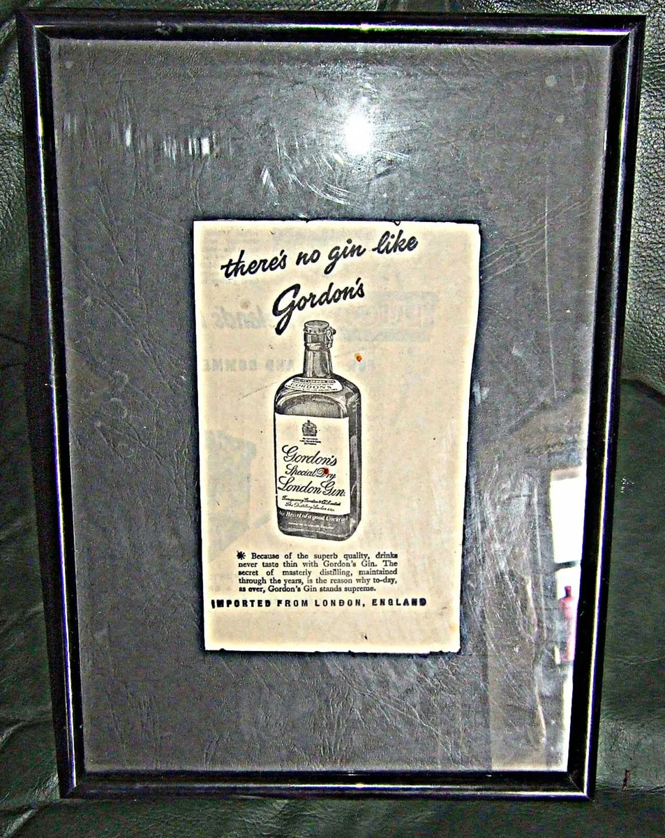 Vintage Gordons Gin Ad' - Image 2