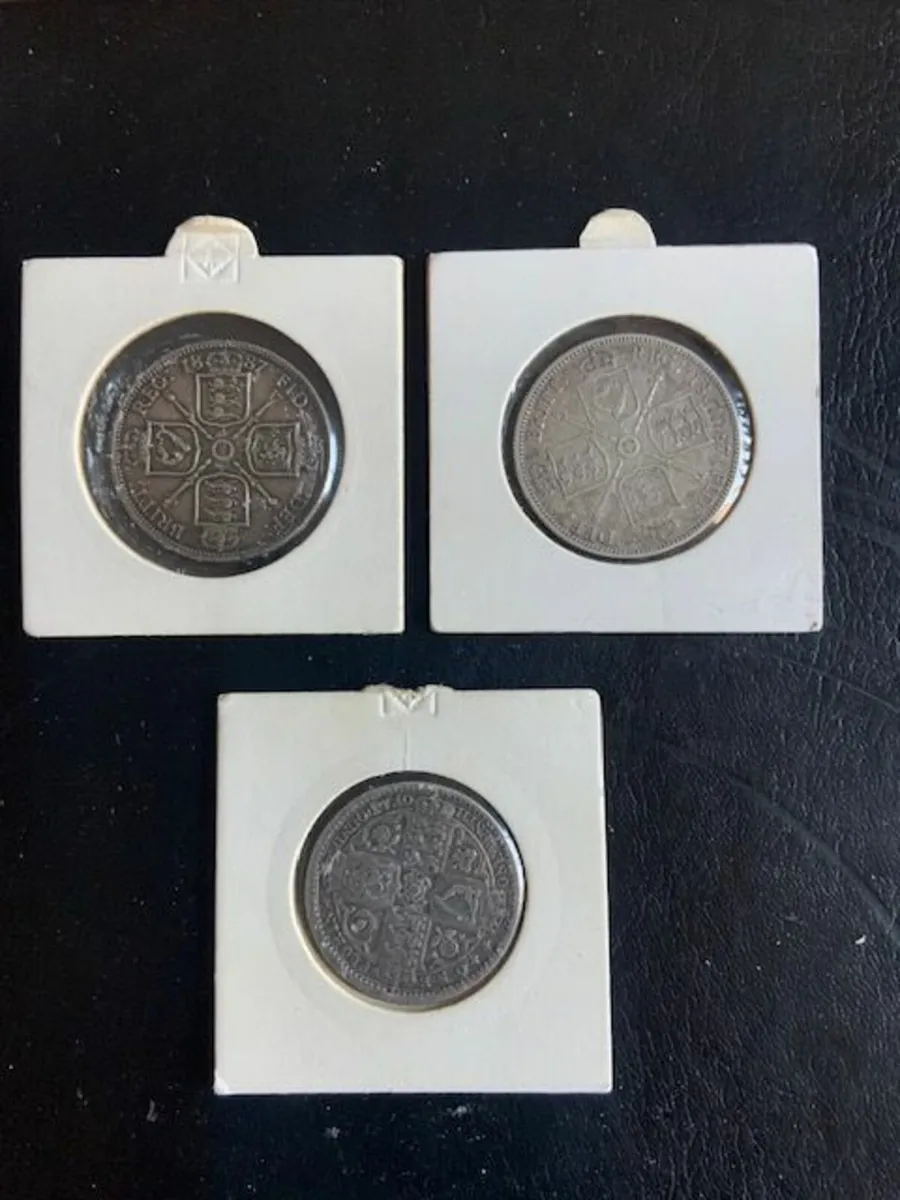 Queen Victoria Florin Coins - Various Prices - Image 3