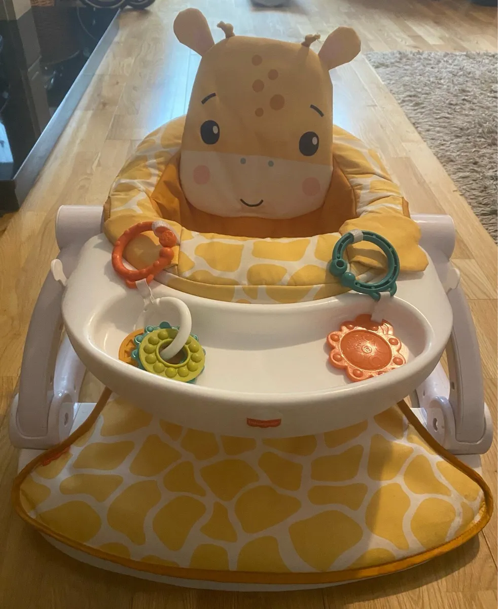 Fisher Price - Sit me up floor seat - Giraffe - Image 1