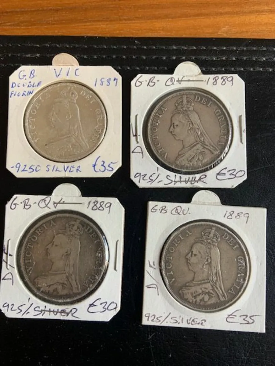 Queen Victoria Double Florin - Various Prices - Image 4
