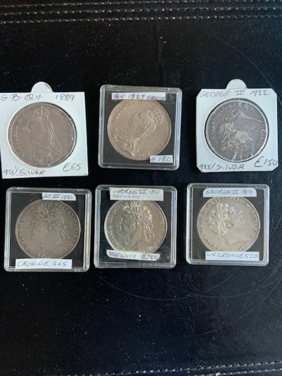 British Crown Coins - Various Prices - Image 1