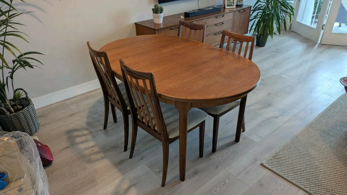 McIntosh & G Plan Mid-Century Dining Set - Image 2