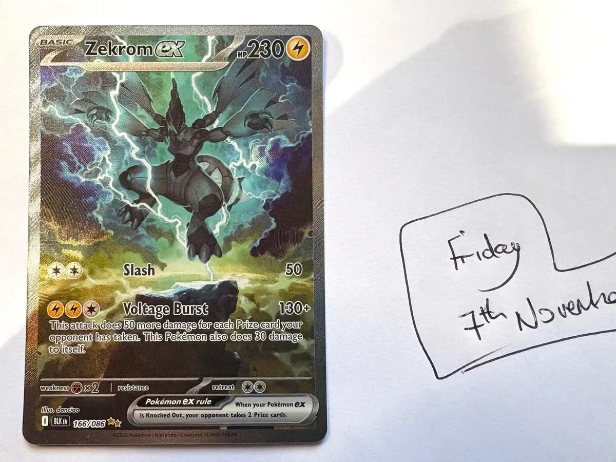 Zekrom Pokemon Card - Image 1