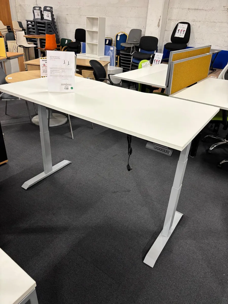 QUALITY FLOOR STANDING DESKS @ CJM FURNITURE - Image 1