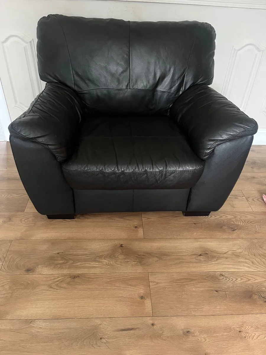 Sofa 3+1 Leather. - Image 2