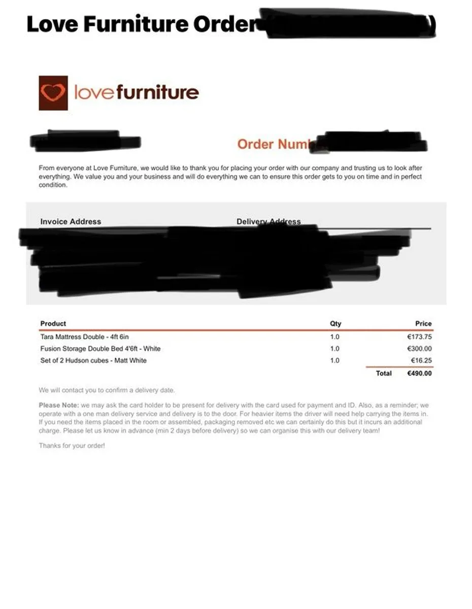 storage bed & mattress - Image 4