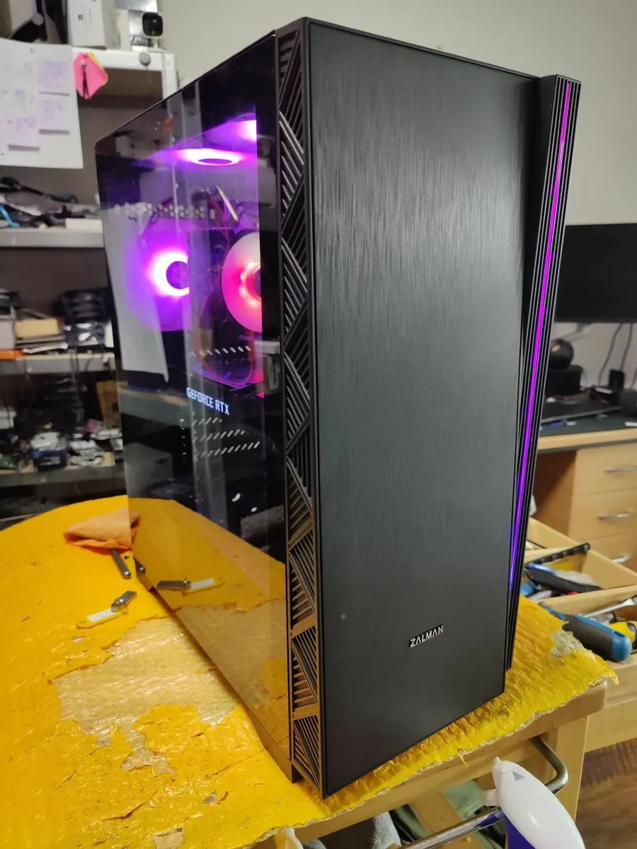Custom Built Gaming PC Ryzen 5/16GB/512GB SSD/RTX - Image 1
