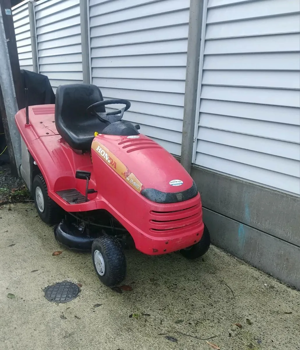 Honda ride on lawnmower BARGAIN - Image 2