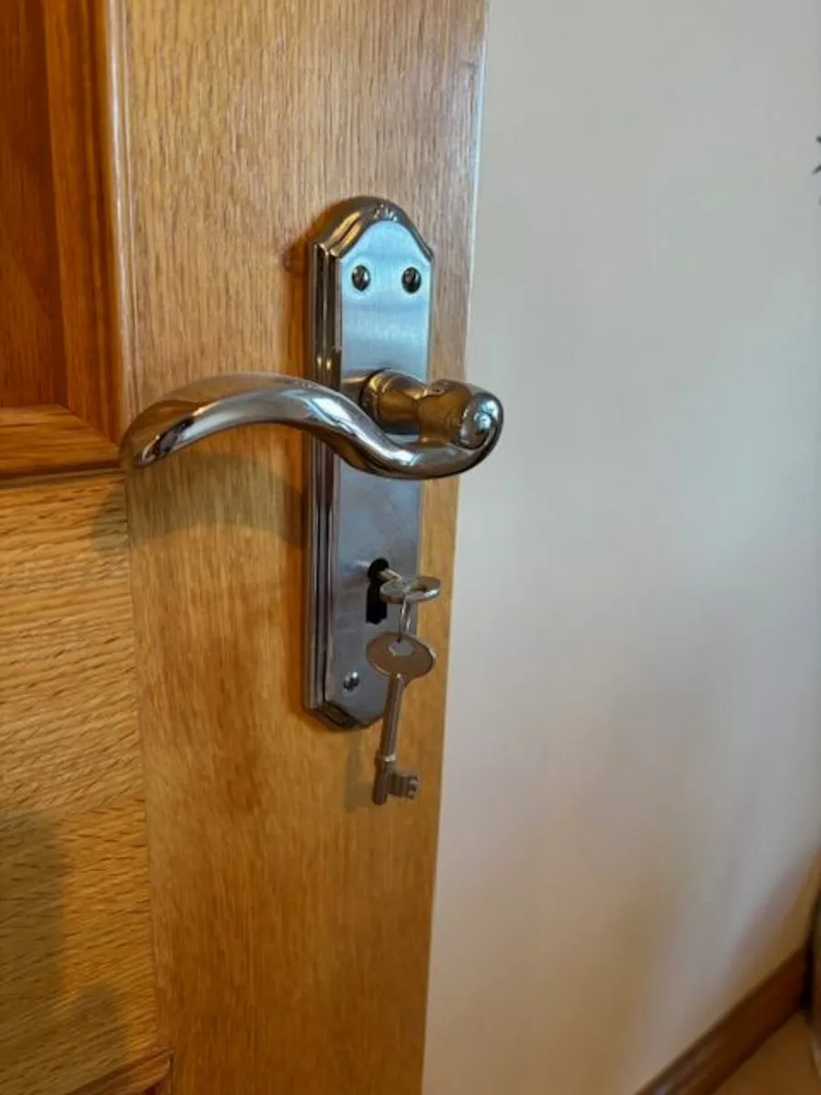 Internal Oak doors & hardware - Image 2