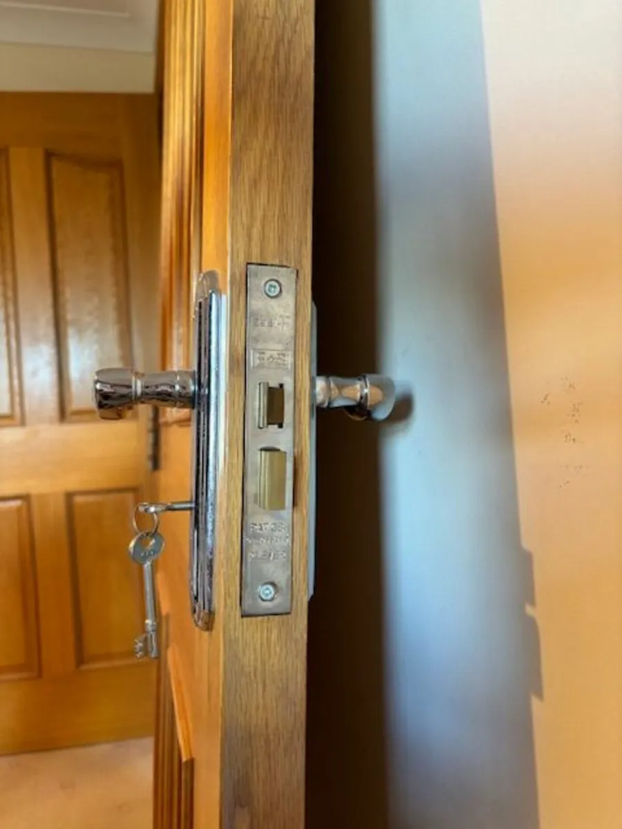 Internal Oak doors & hardware - Image 4