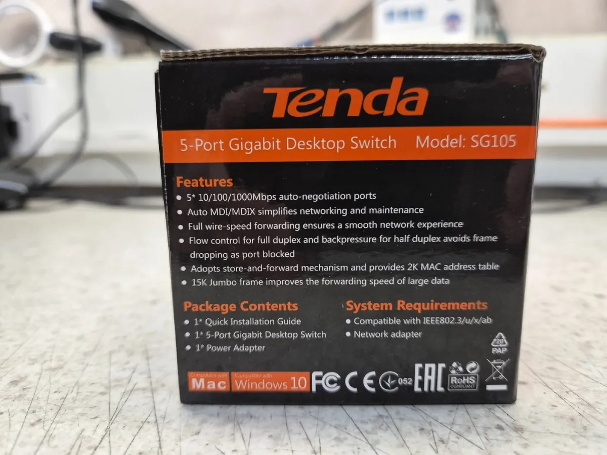 Tenda SG105 - Image 1
