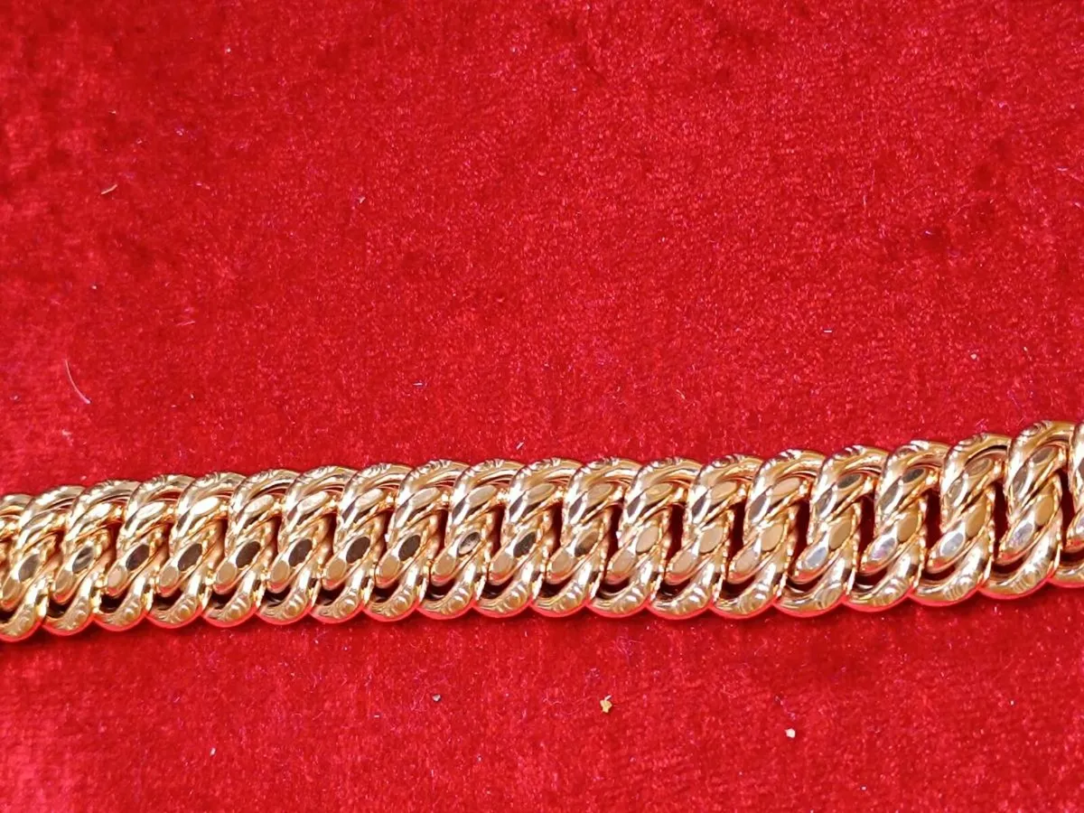 9k Rose Gold Byantine Bracelet - Image 4