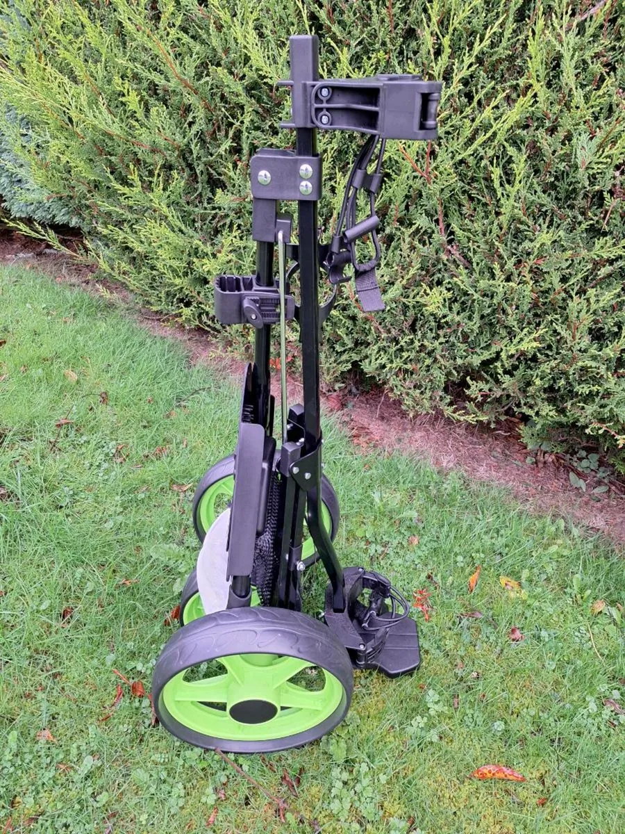Golf trolley, 3-wheel, new. - Image 2