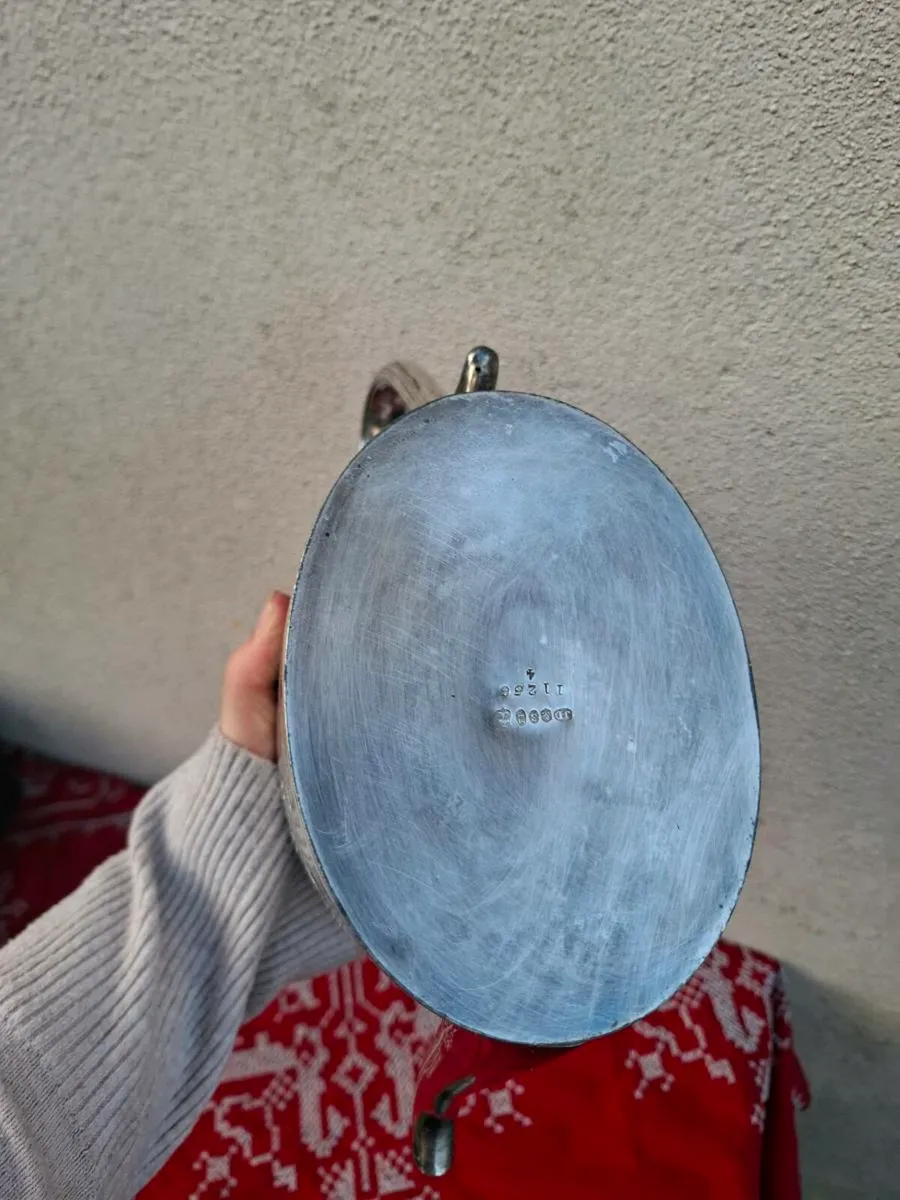 Platted siver tea pot postage possible - Image 2
