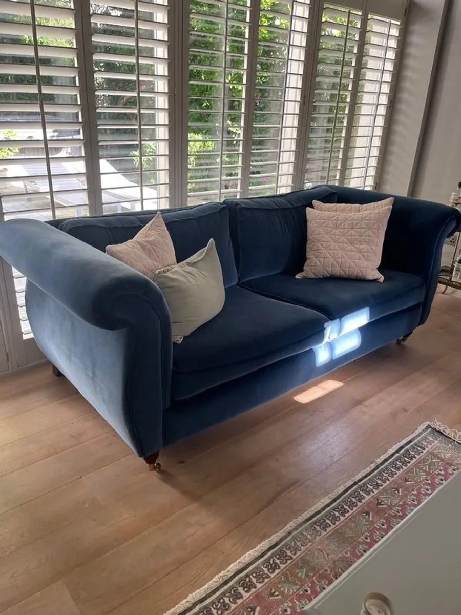Velvet Sofas - Image 1