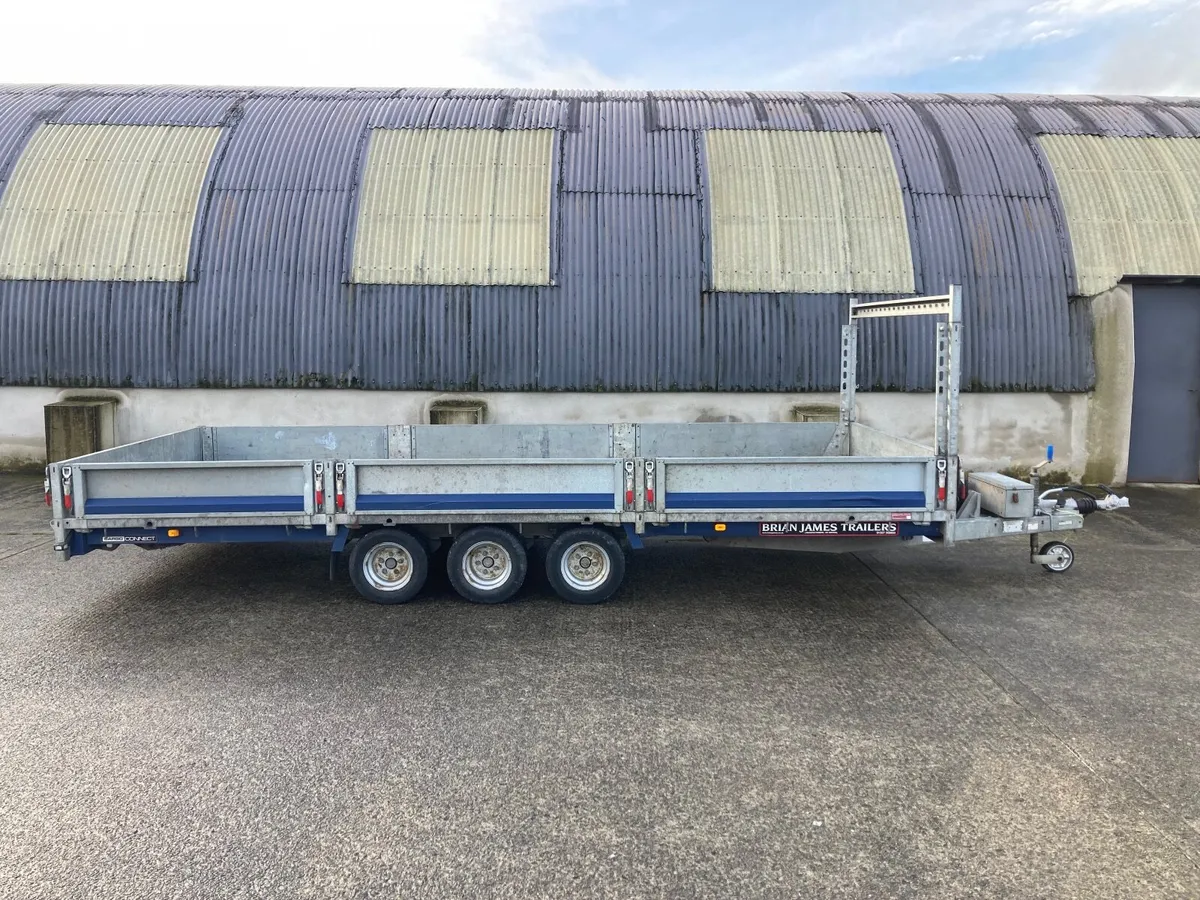 Brian James Connect 475 drop side plant trailer - Image 2