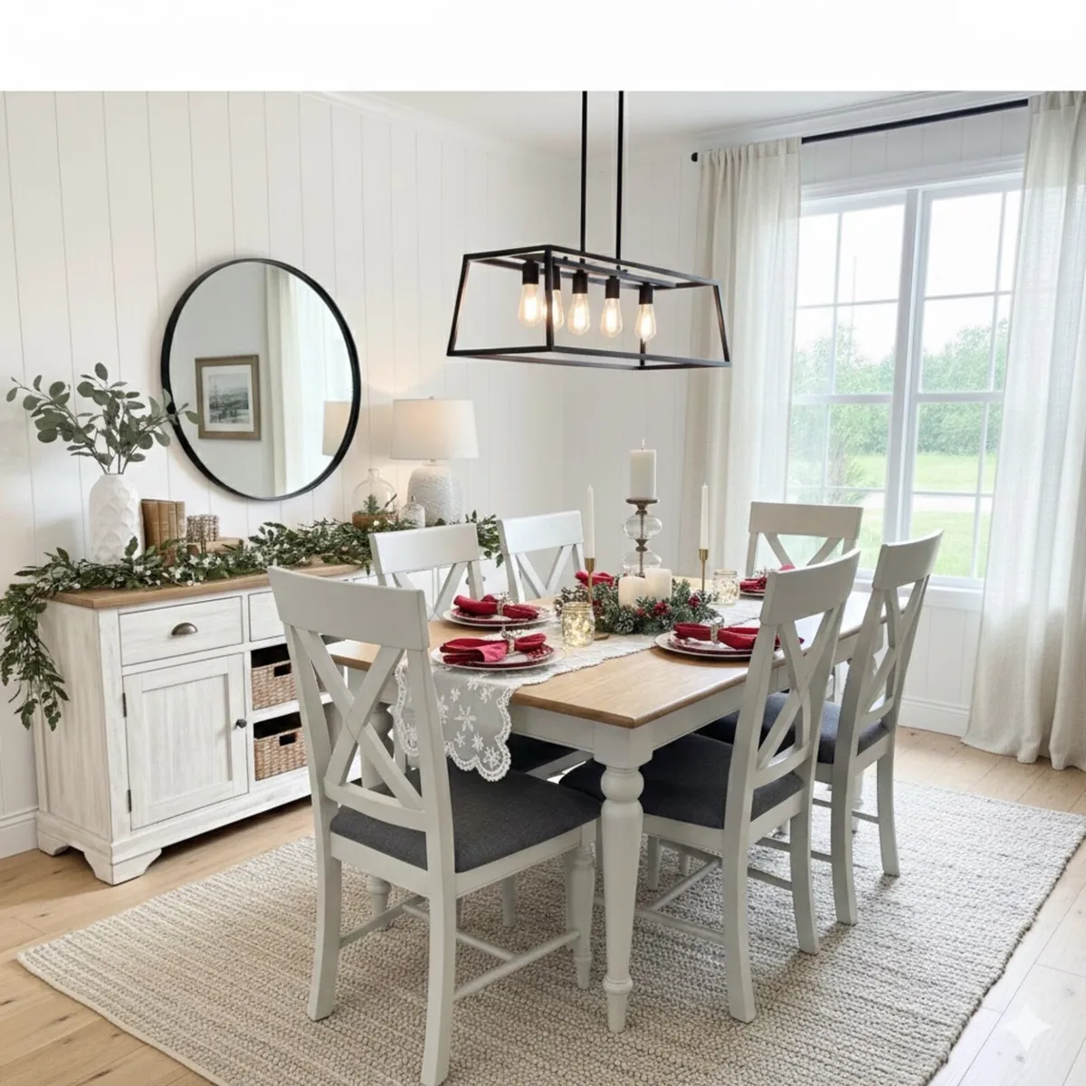 Solid Oak Dining Table Extendable New - Image 2