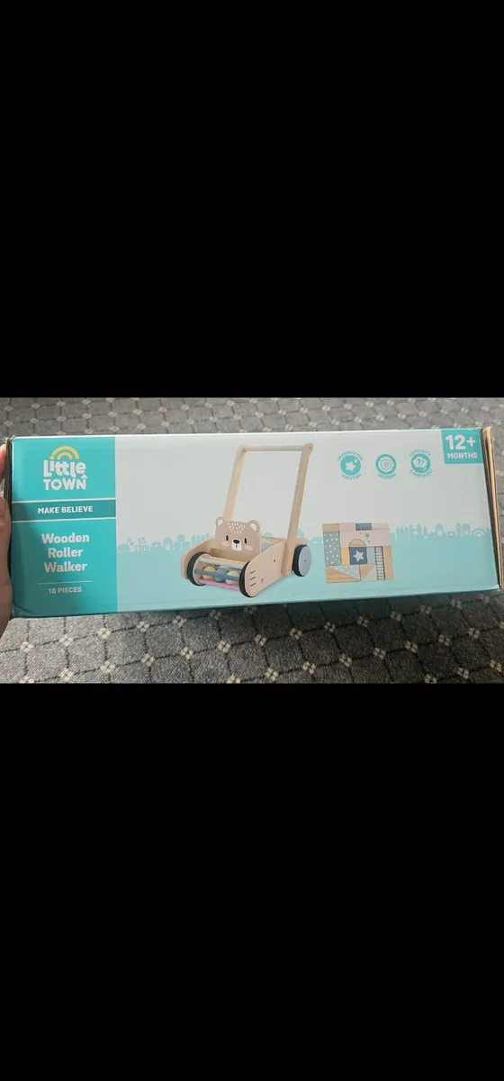 Brand new Wooden roller walker - Image 3