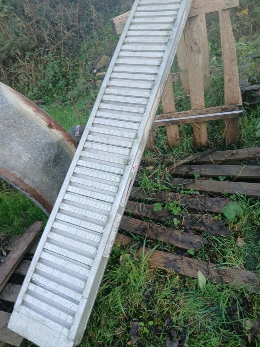 8ft aluminium ramp.... 1 only.. - Image 4